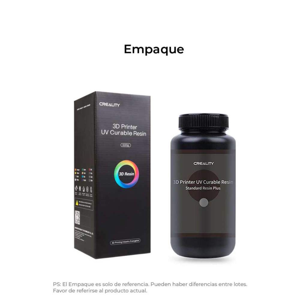 Resina Gris Para Impresoras 3d 1000g Creality Plus image number 7.0