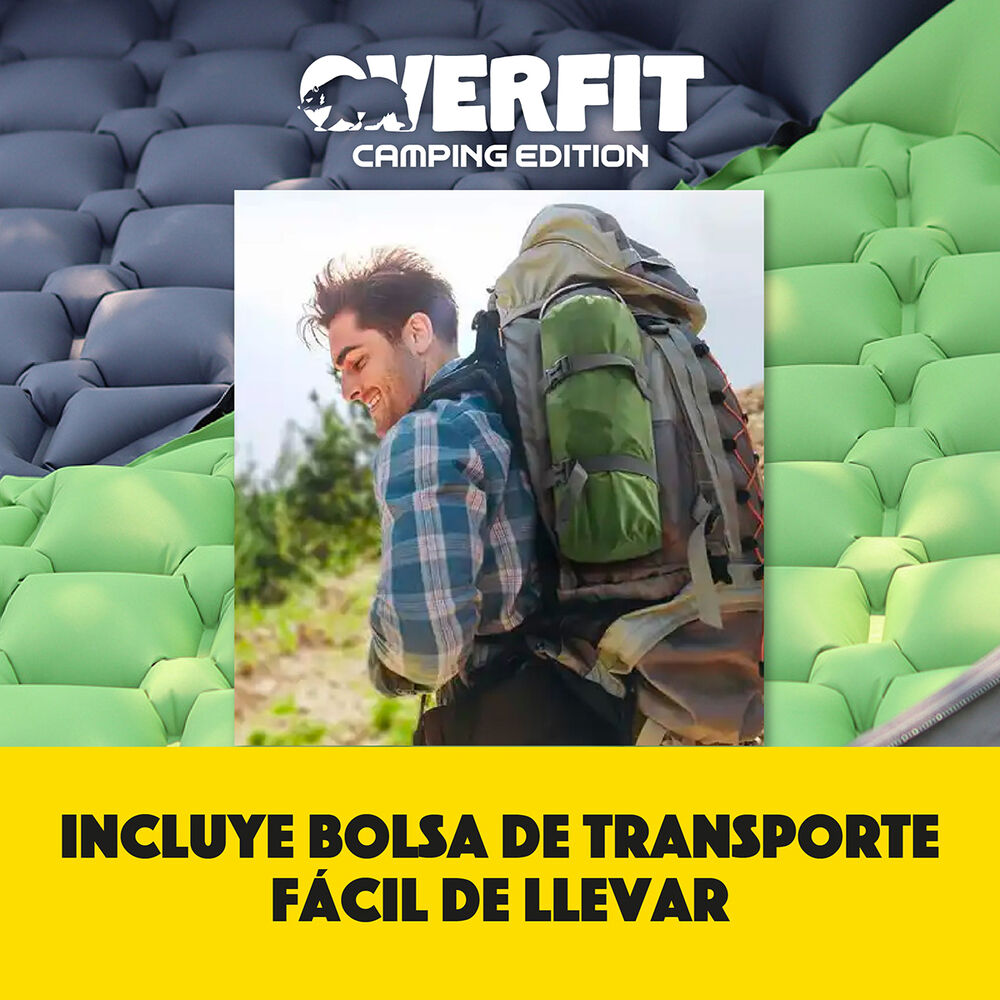 Colchoneta Inflable Individual Camping Overfit Light 10cm image number 6.0