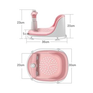 Silla De Ducha Para Bebes Rosada