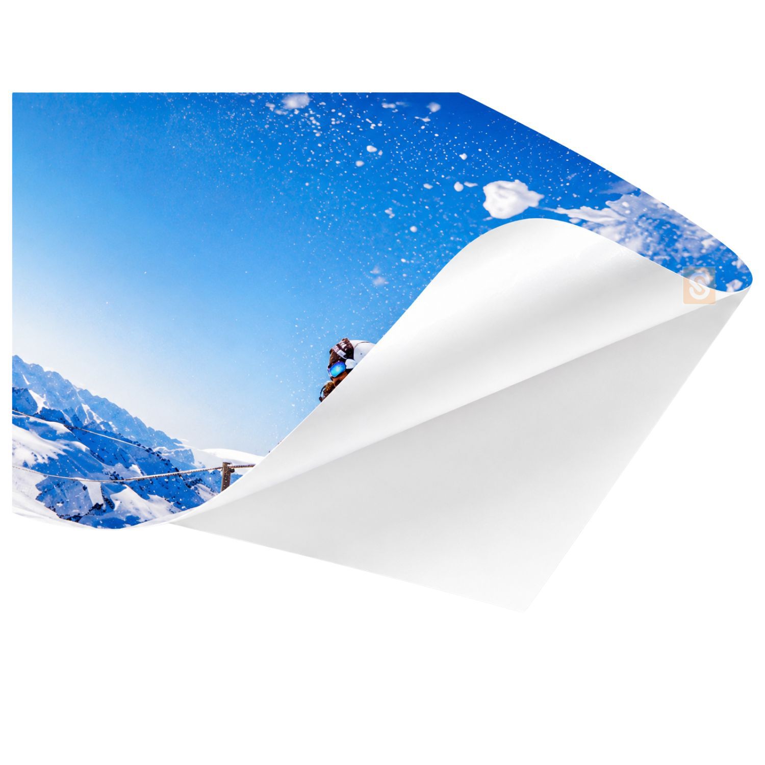 Papel Fotogr&aacute;fico Adhesivo Glossy Carta 20 Hojas 120g - Ps image number 2.0