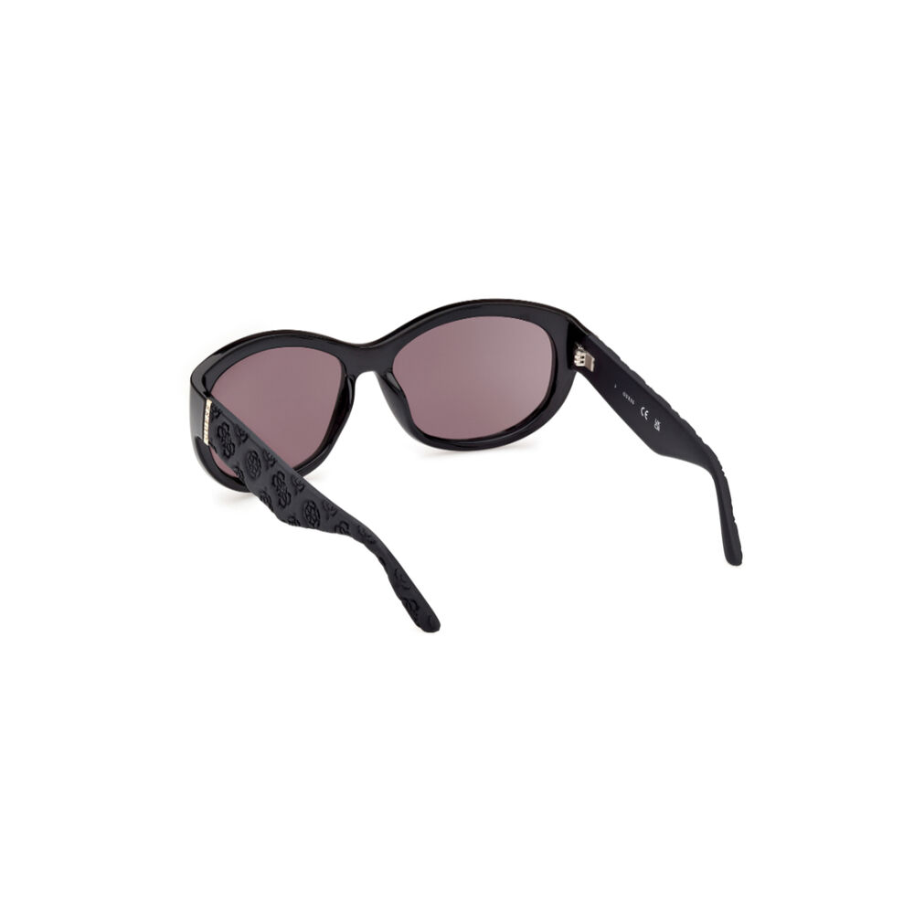 Lentes De Sol Negro Brillante Guess image number 3.0