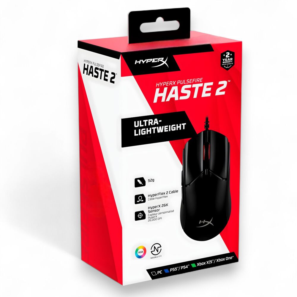 Mouse Gamer Hyperx Pulsefire Haste Ii Ultra Lightweight image number 6.0