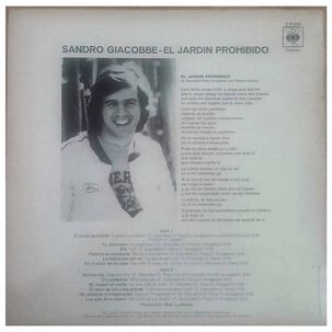 Sandro Giacobbe - El Jardin Prohibido | Vinilo Usado