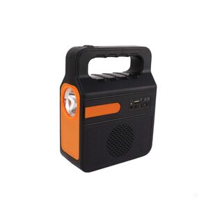 Kit Iluminaci&oacute;n Solar Port&aacute;til Radio Bluetooth 3 Focos