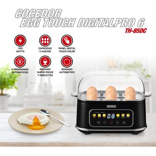Cocedor De Huevos Thomas Th-85dc / 6 Huevos / 380 Watts