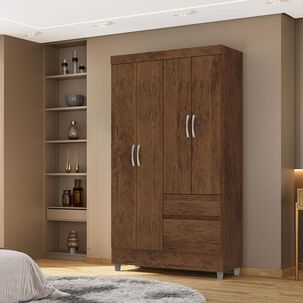 Cl&oacute;set Vekkahome Ideal / 4 Puertas / 2 Cajones