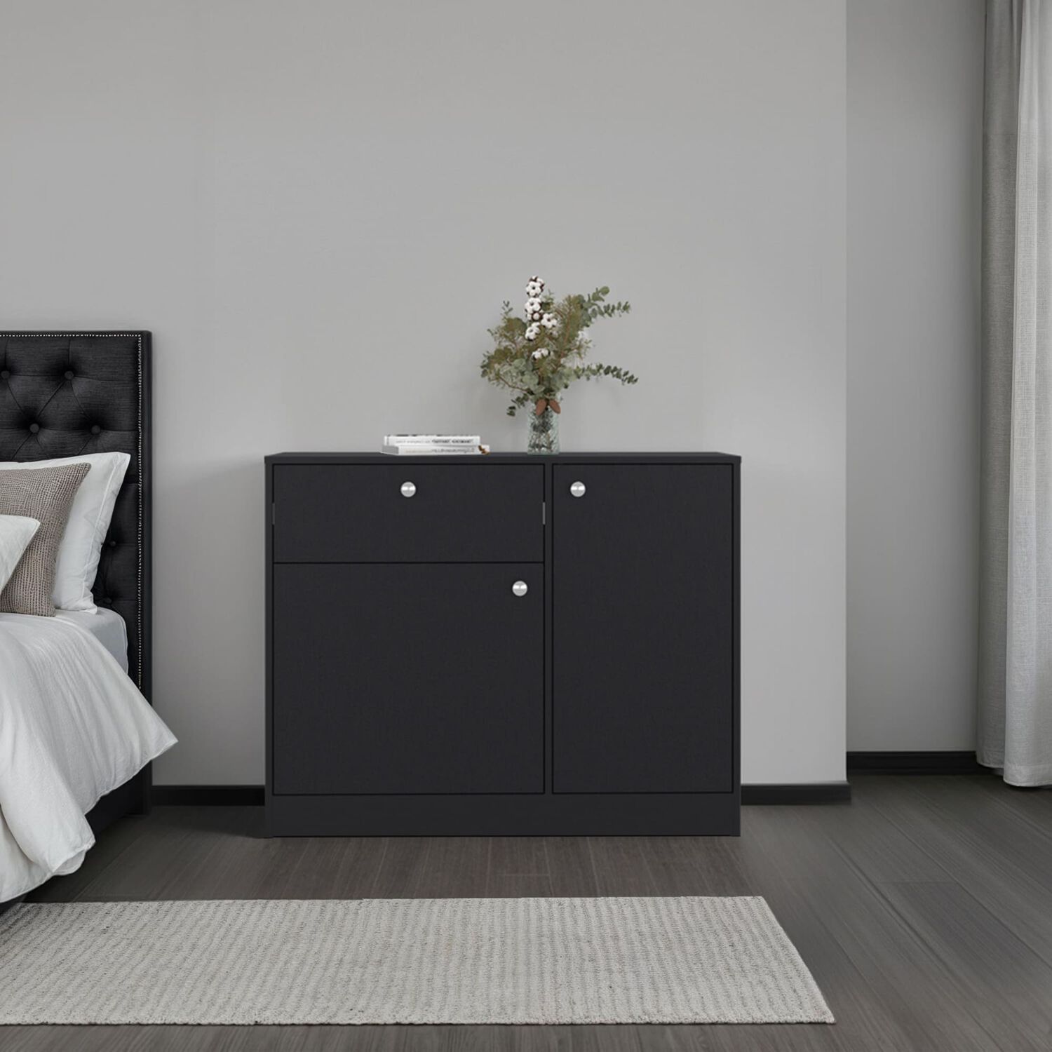 Comoda Fm Furniture 2 Puertas 80x100x30,2 Cm image number 4.0