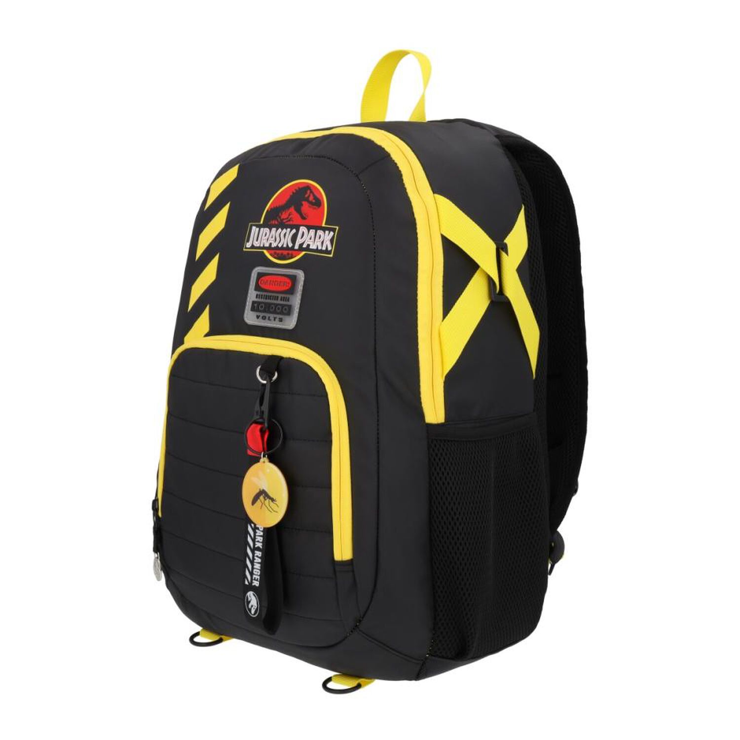 Mochila Juvenil Jurassic Park Negra Bp150a image number 7.0
