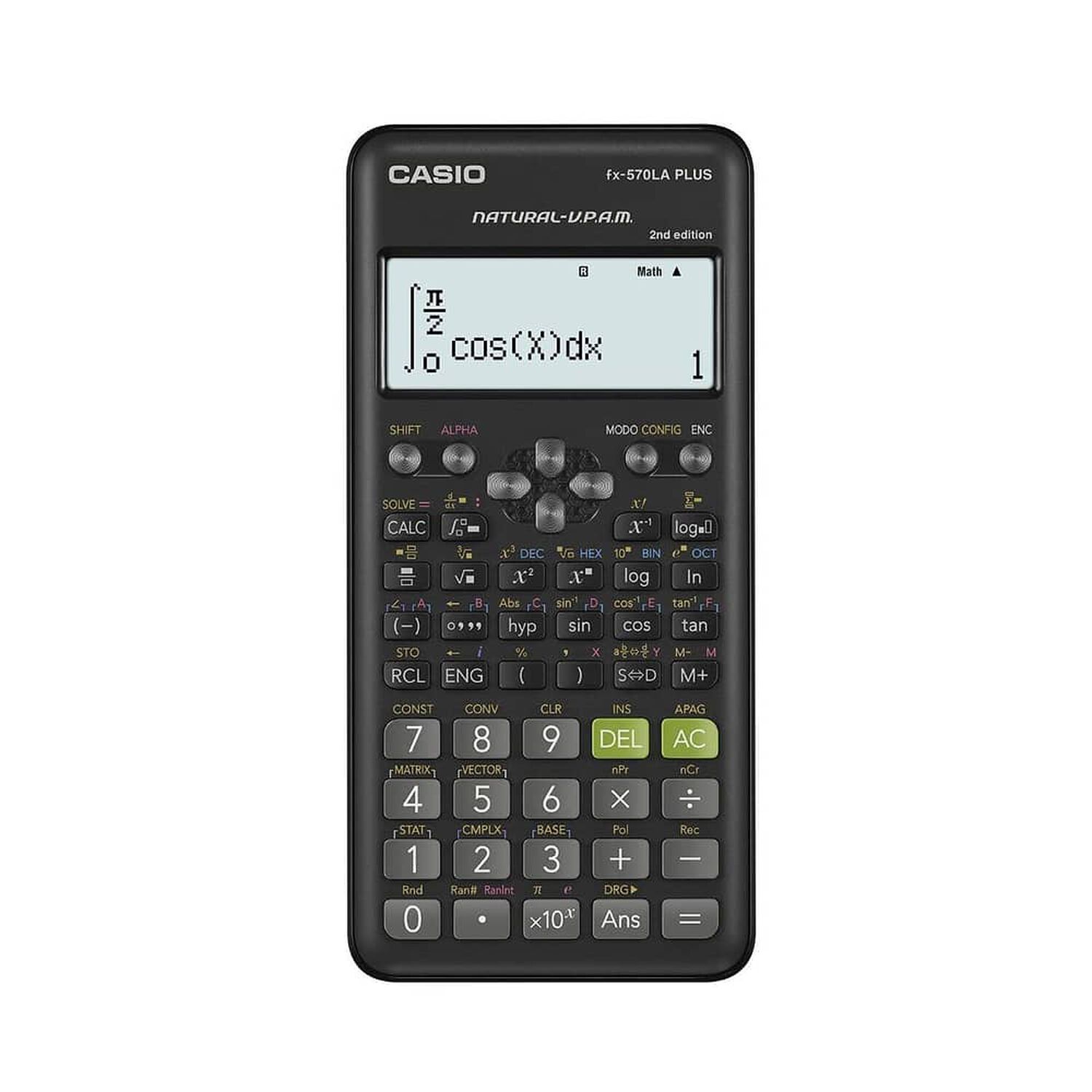 Calculadora Cientifica 417 Func. Casio image number 0.0