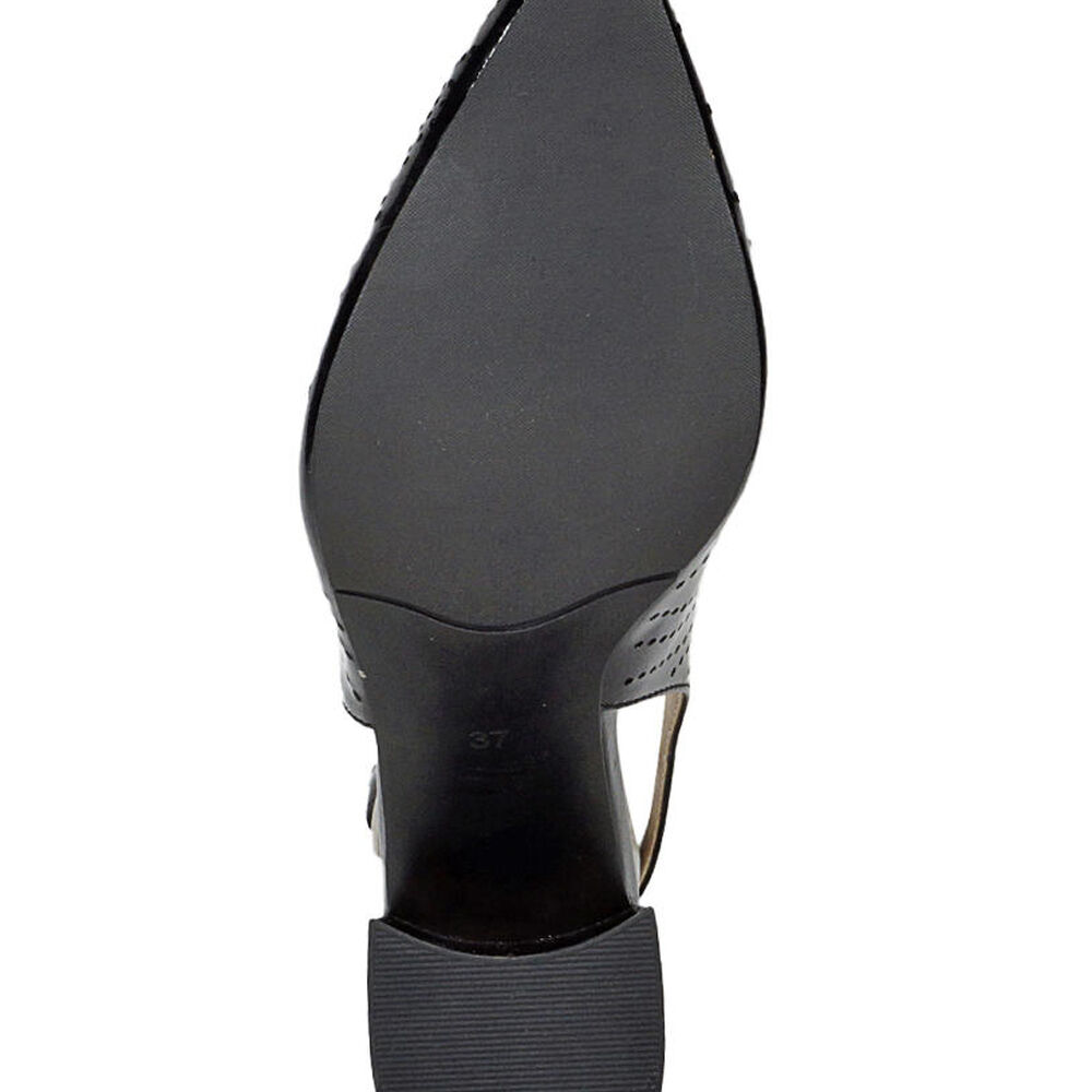 Zapato Cuero Adaya Negro image number 7.0