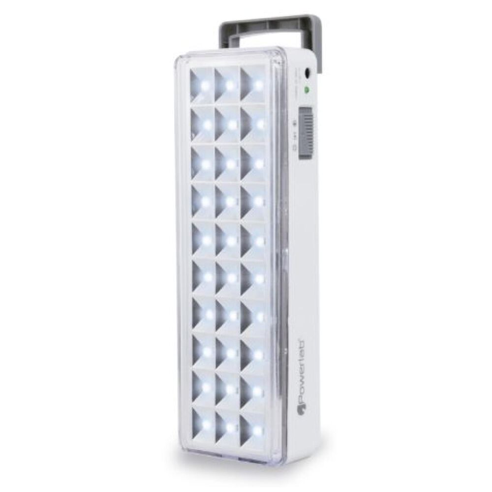 Lampara De Emergencia 30led 120lm 5w Blanco 7658 Powerlab image number 0.0