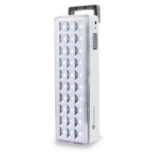 Lampara De Emergencia 30led 120lm 5w Blanco 7658 Powerlab