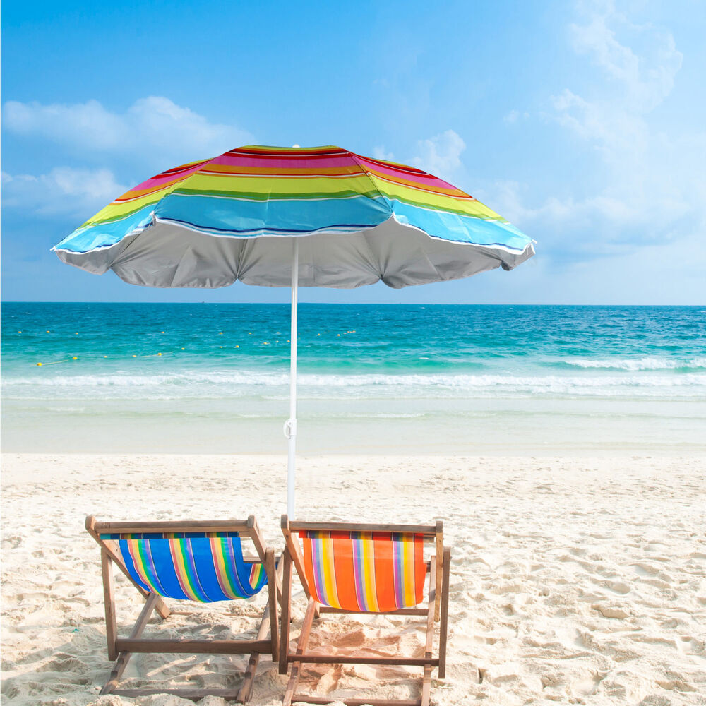 Quitasol De Playa Multicolor image number 1.0