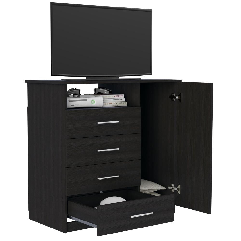 Combo Closet 2 Puertas + Comoda 4 Cajones 1 Puerta Dreams Wengue image number 4.0