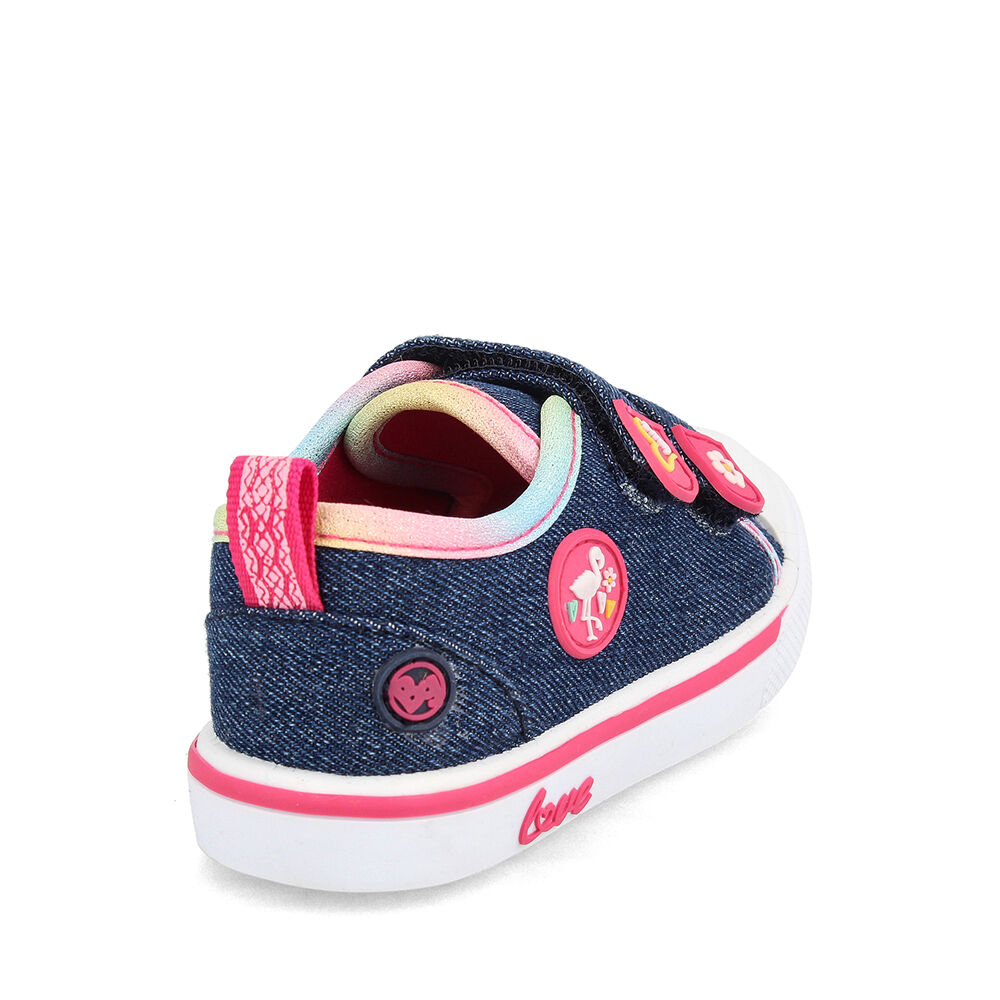 Zapatilla Niña Bubblegummers Dip Baby Azul image number 3.0