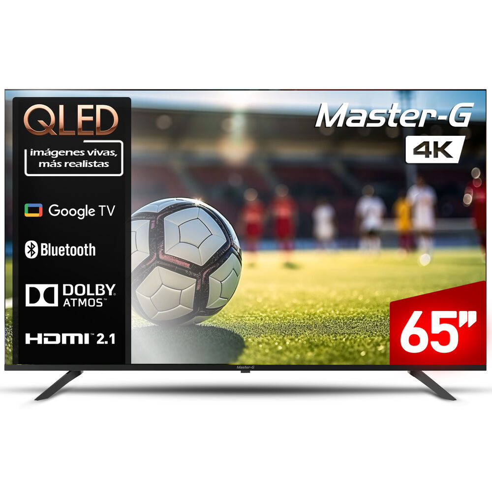 Smart Tv Qled 65" Google Tv 4k Bluetooth Mggk65ufq image number 12.0