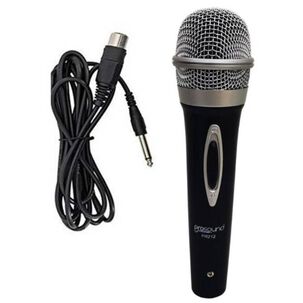 Microfono Unidireccional Cable 3mts Negro