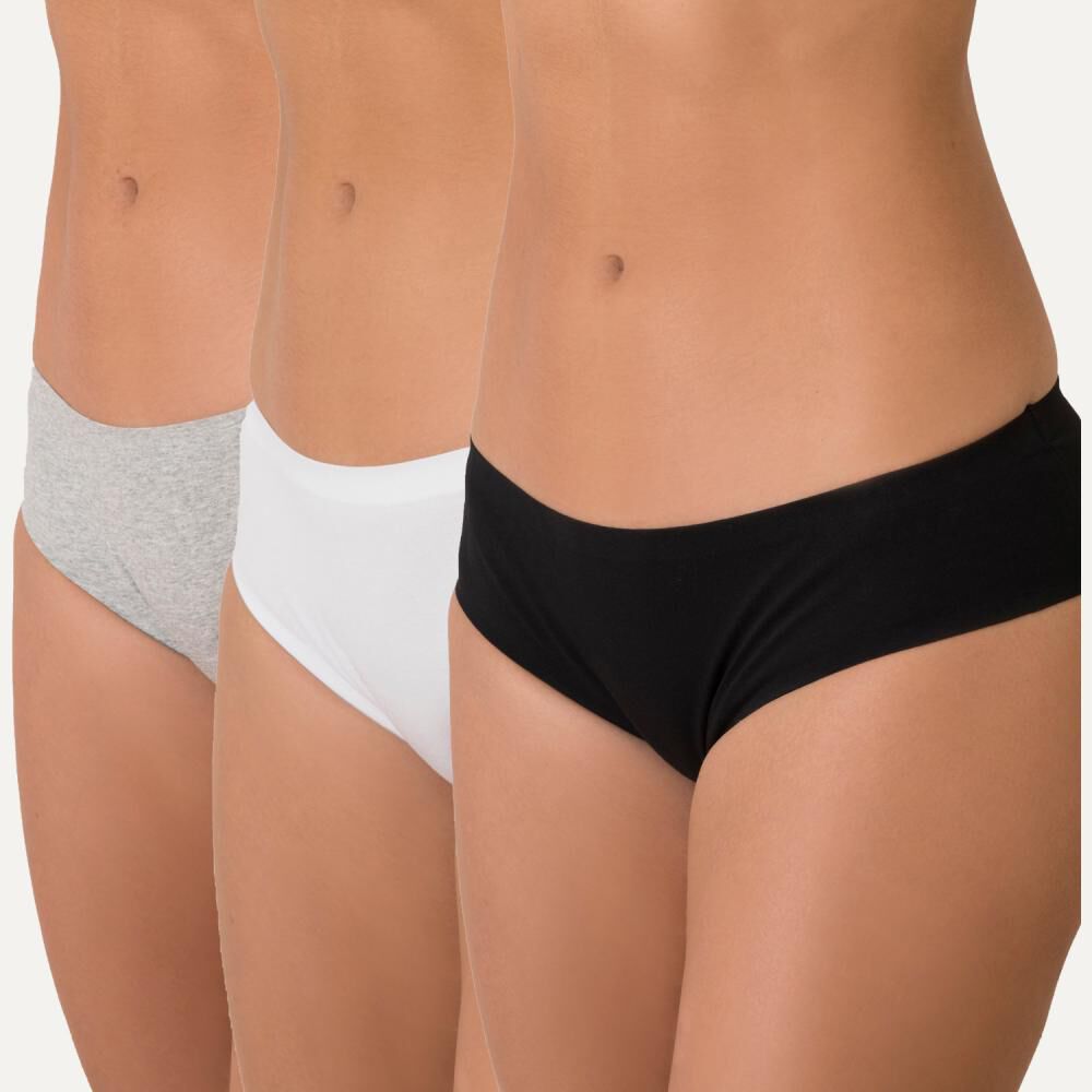 Pack Pantaletas Mujer Flores / 3 Unidades image number 0.0