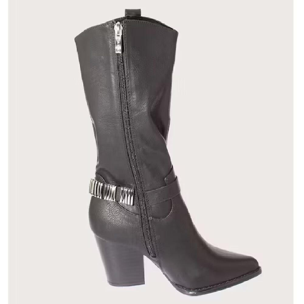Bota Via Uno 12017301 Cod: 102 Negro image number 4.0