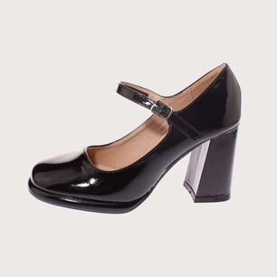 Zapato Tac&oacute;n Negro V&iacute;a Franca Art. 5w117black