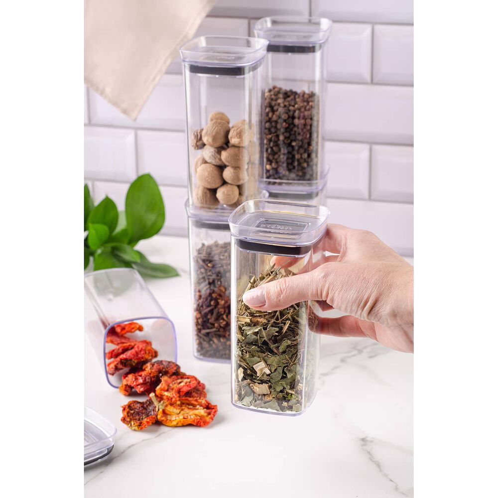 Conjunto Especieros Herm&eacute;ticos Block 6 Piezas (0,150l / 0,340l) Transparente image number 2.0