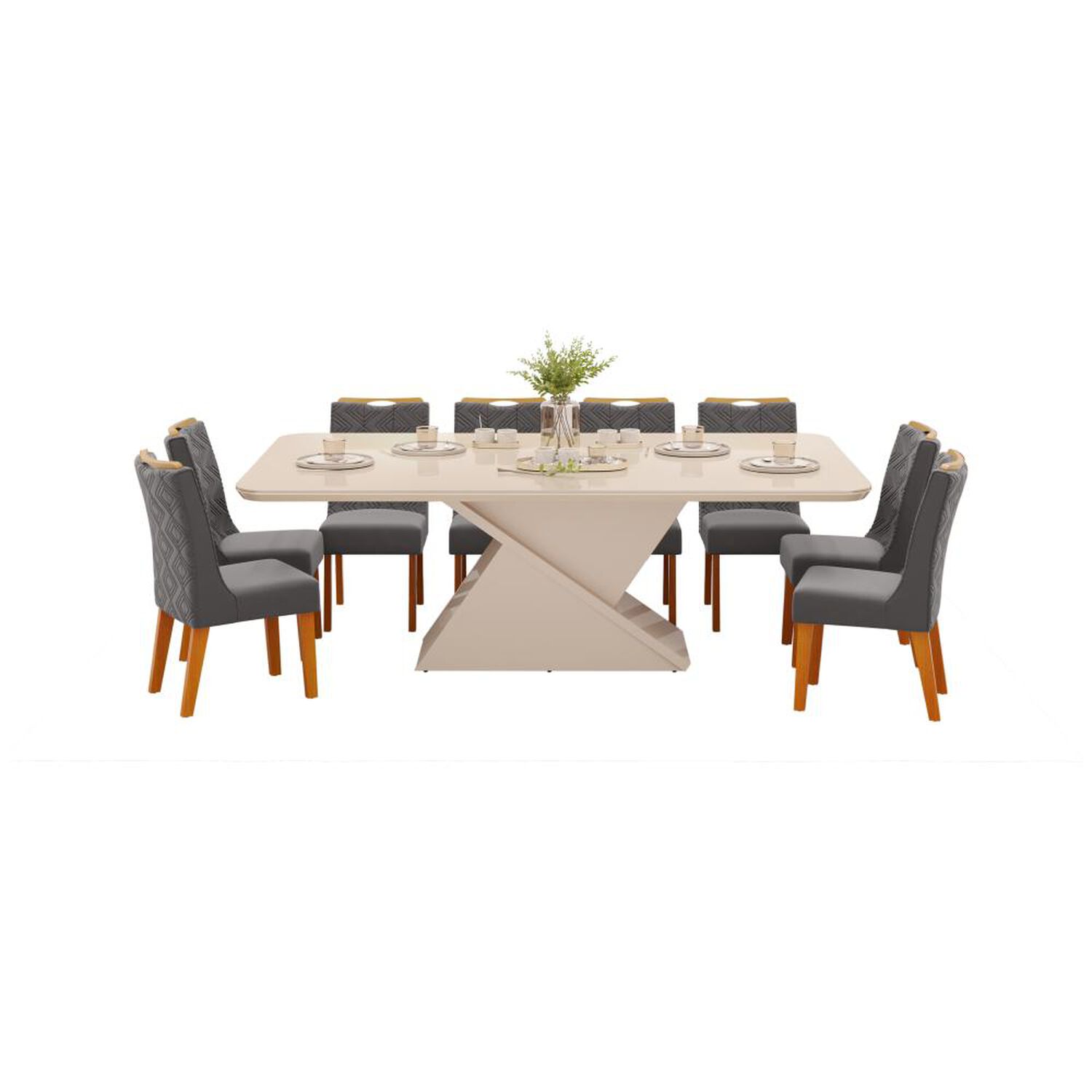 Juego De Comedor Di Poretti Design Berlin / 8 Sillas image number 0.0