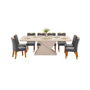 Juego De Comedor Di Poretti Design Berlin / 8 Sillas