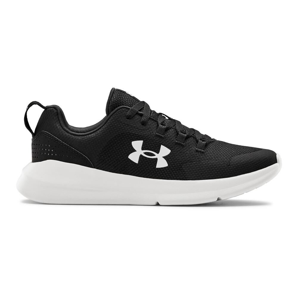Zapatilla Running Hombre Under Armour Essential Negro/blanco image number 0.0