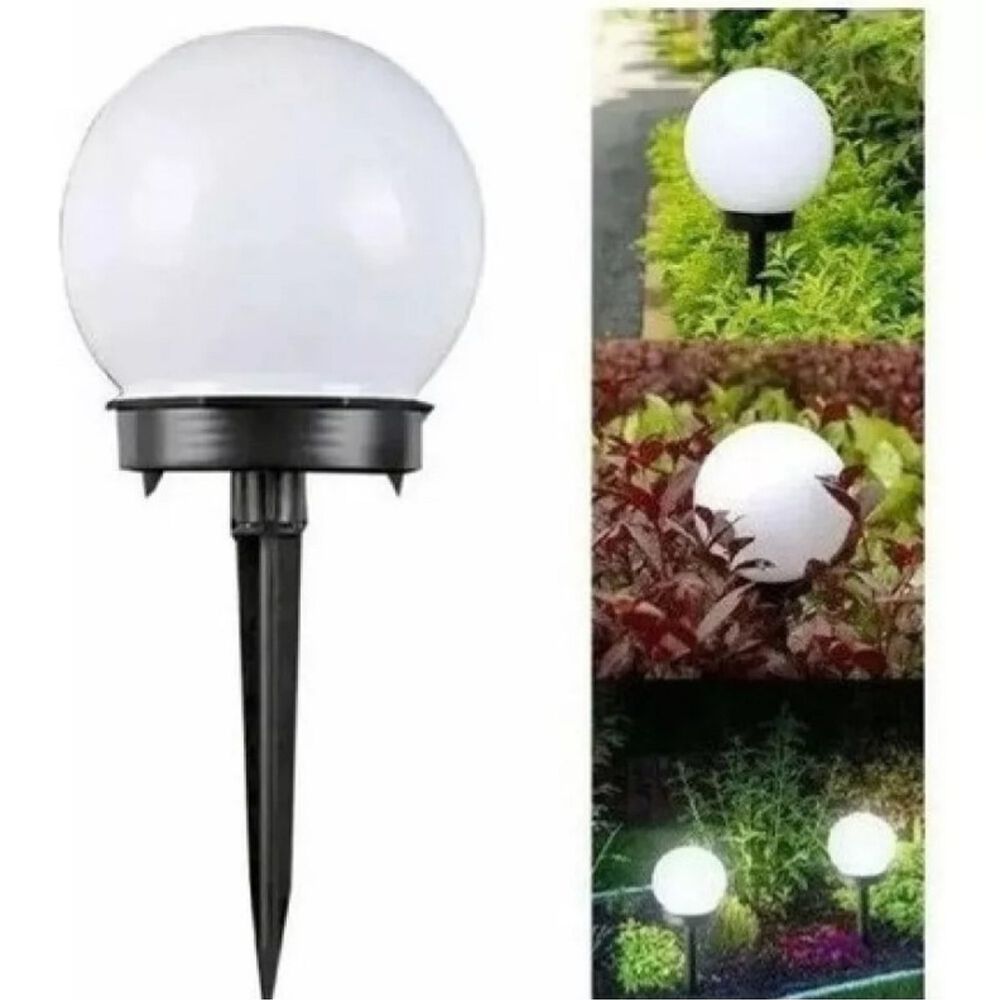 Pack 3 Foco Led Solar Lamparas Luz Solar Jardin Exterior image number 1.0