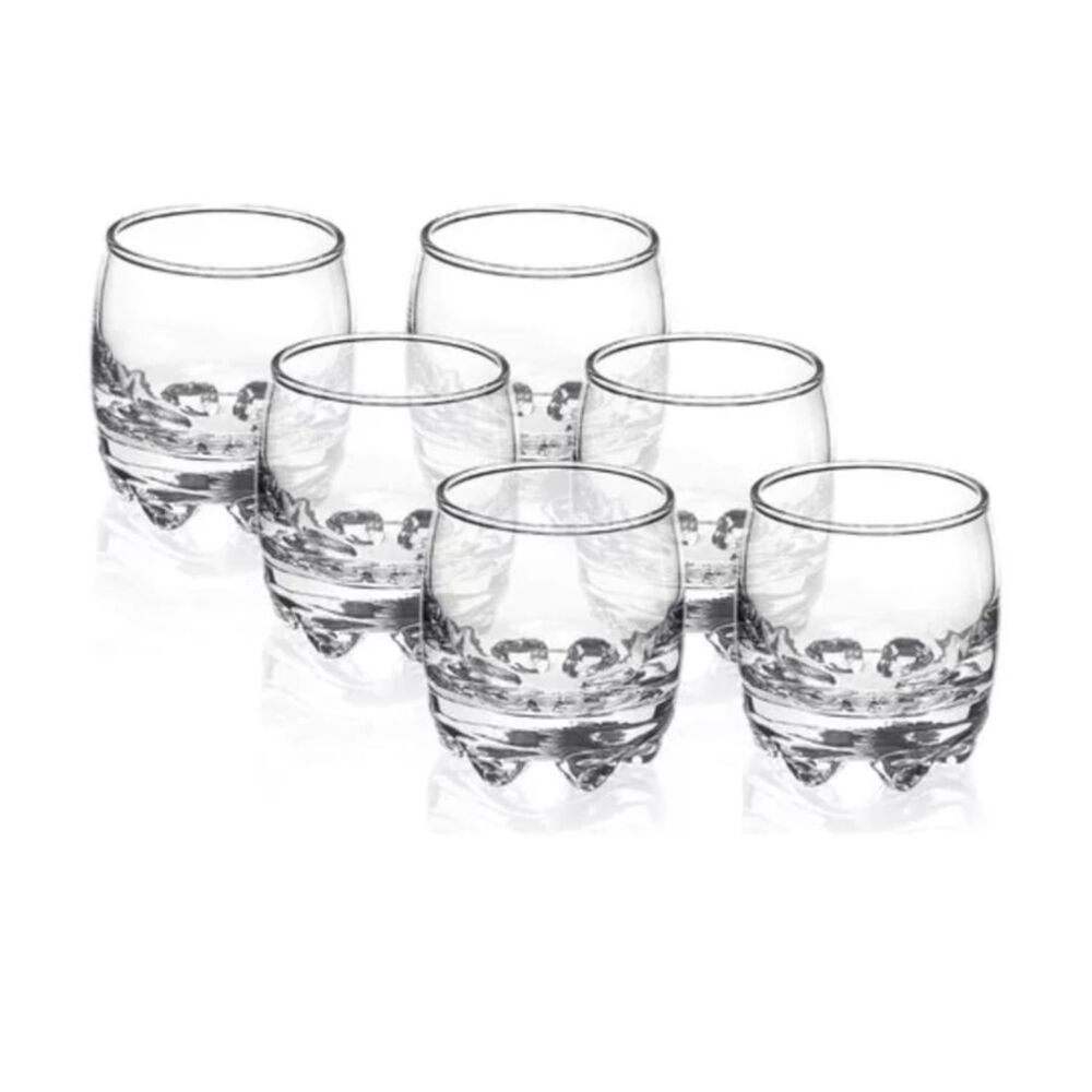 Set 6 Vasos Bajos Modelo Napoles 290ml Jugos Tragos Bebida image number 0.0