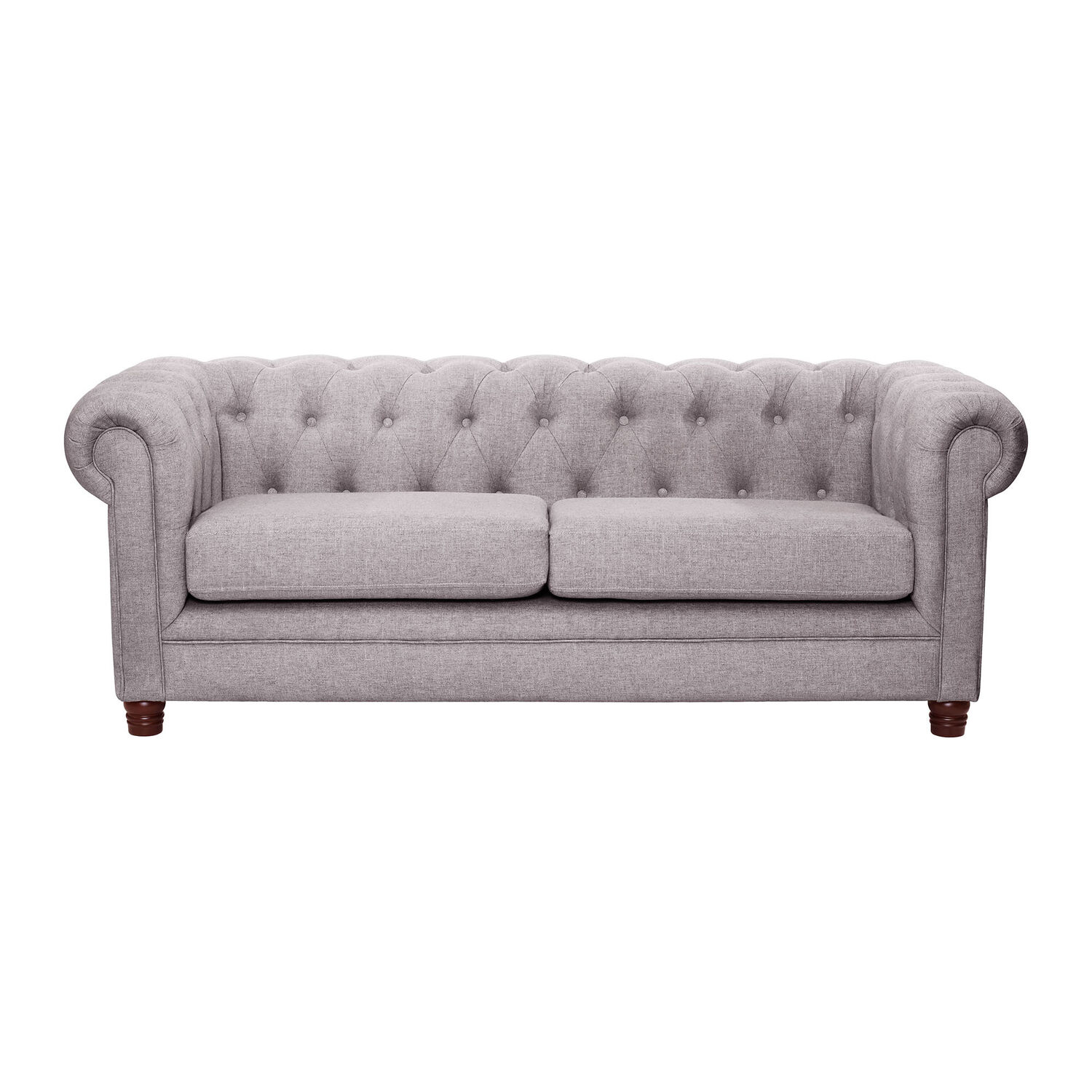 Sofa Florencia 3 Cuerpos Lino Gris Claro image number 0.0