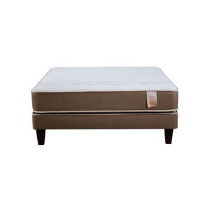 Cama Europea Mantahue Lumbar / 2 Plazas / Base Dividida