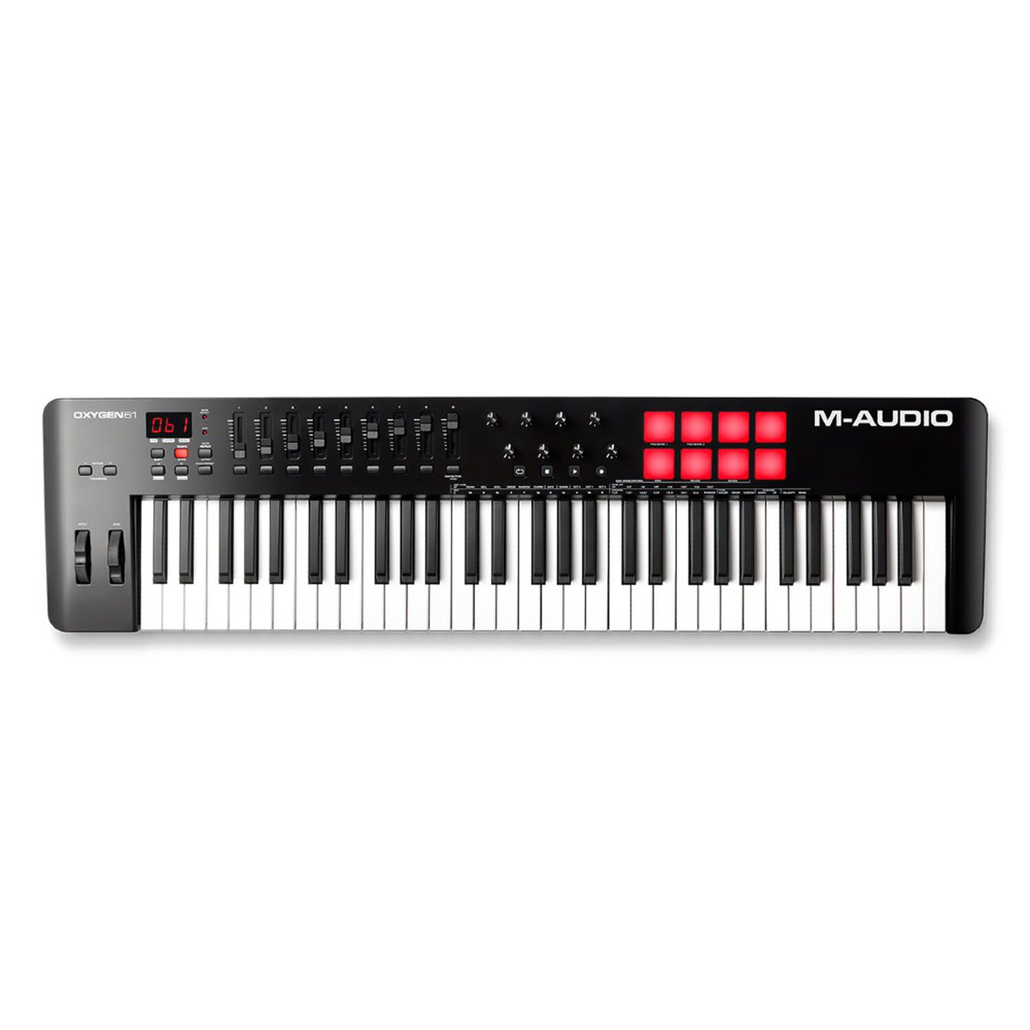 Controlador Midi Oxygen 61 Mkv M-audio image number 0.0