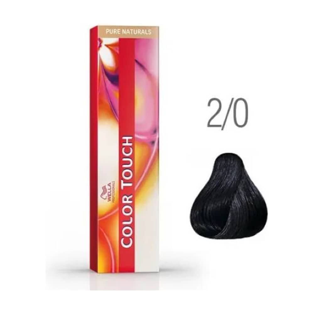 Tinte Para Cabello Wella Color Touch 2/0 Negro 60ml image number 3.0