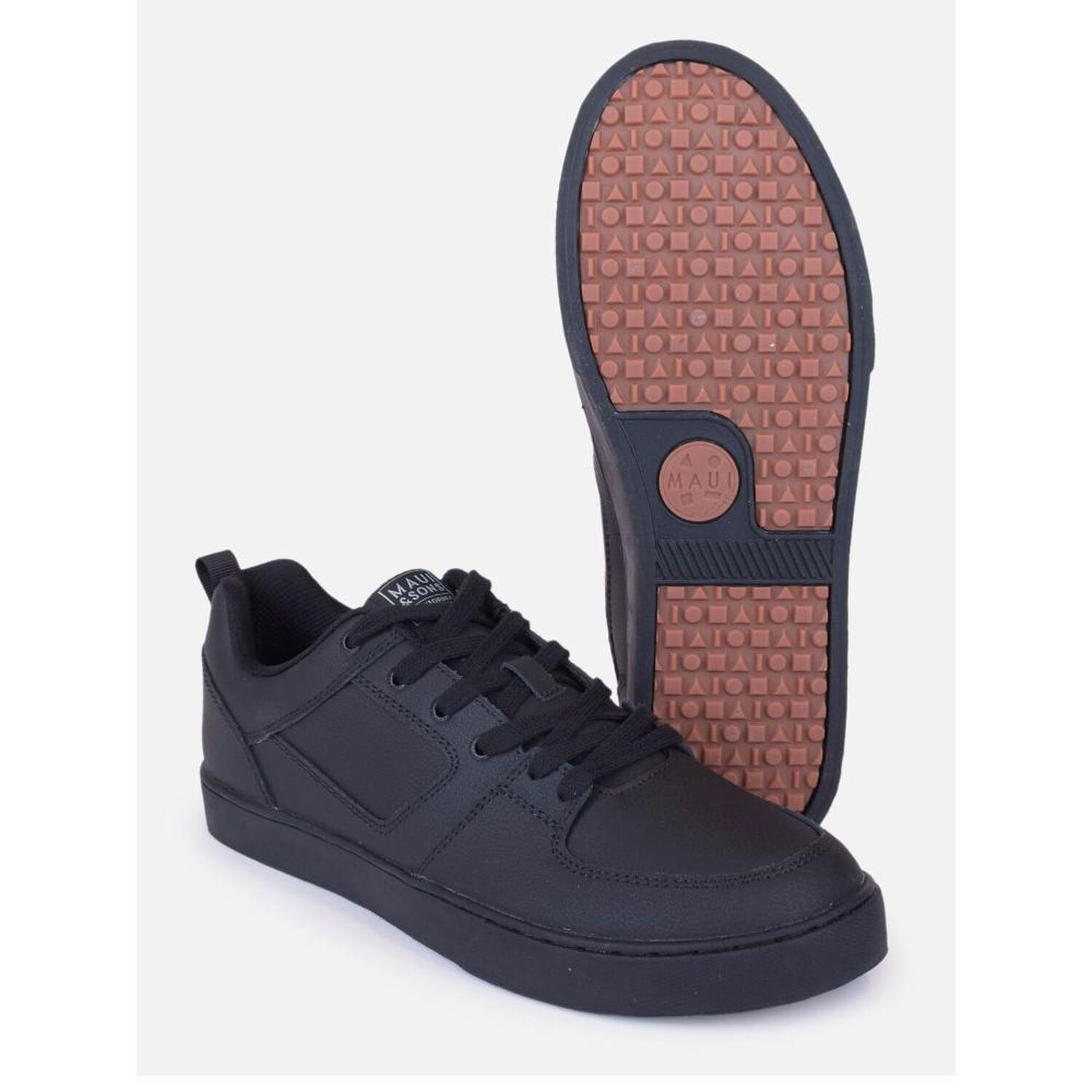 Zapatilla Escolar Ni&ntilde;o Maui And Sons Negro image number 3.0