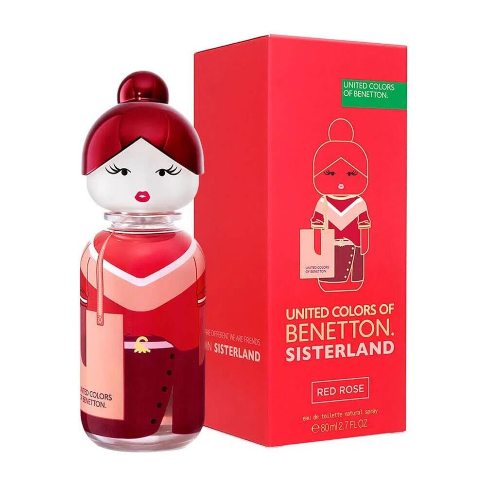 Sisterland Red Rose 80ml Mujer Benetton Agua De Tocador image number 0.0