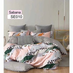 Sabana Estampada De 200 Hilos 2plazas - 010