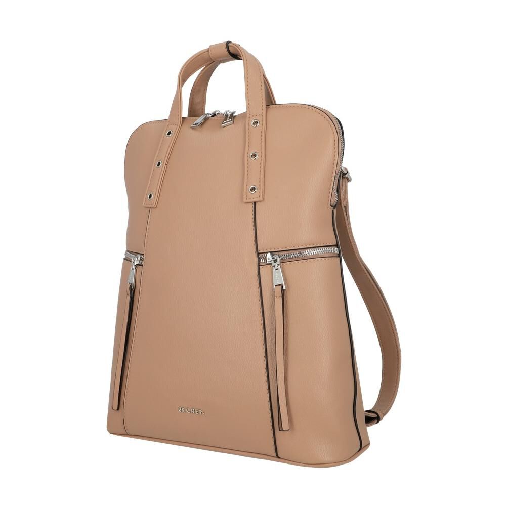 Mochila Notebook Secret Palme Sc6 Beige 15" image number 1.0