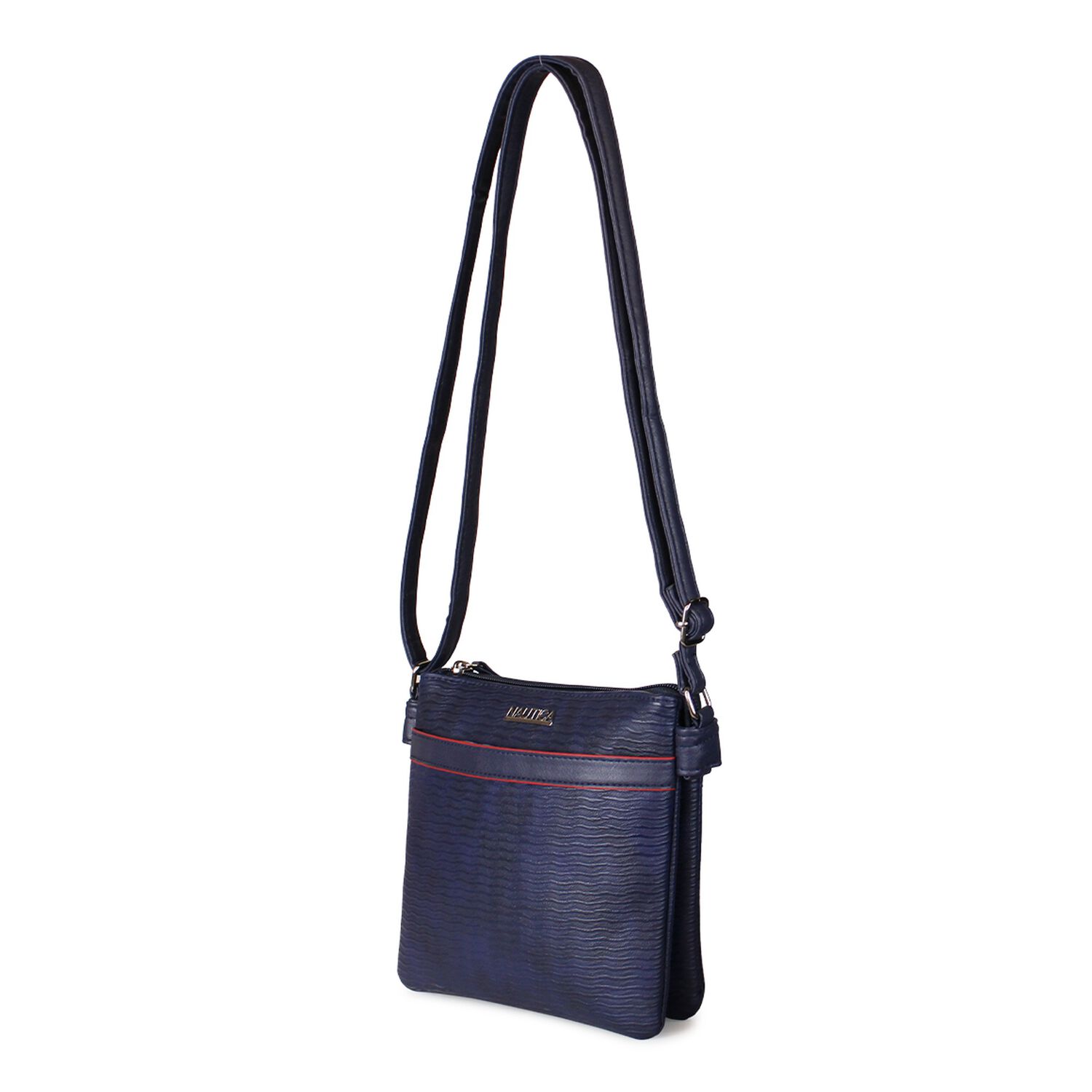 Pack Maleta Cabina Bora 10kg + Cartera Leeway Azul Nautica image number 2.0