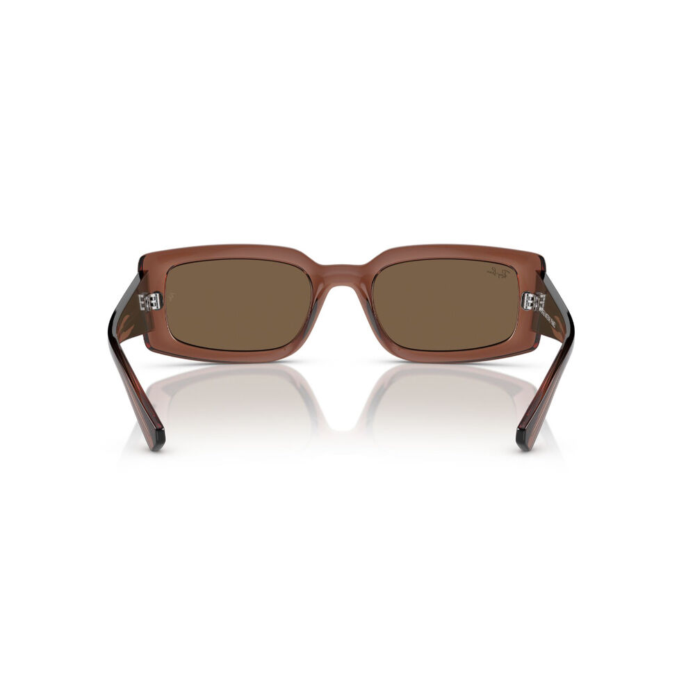 Lentes De Sol Kiliane Marrón Transparente Sustentable Ray-ban image number 3.0