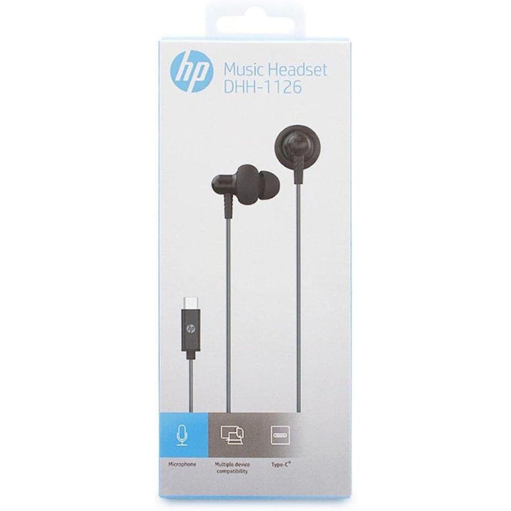 Audífonos Hp In Ear Dhh-1126 Usb-c Negro image number 4.0