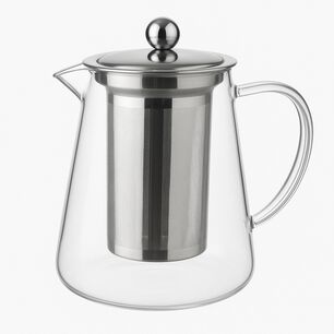 Tetera Vidrio 550ml Con Infusor Metal Mango Vidrio Tetera Te
