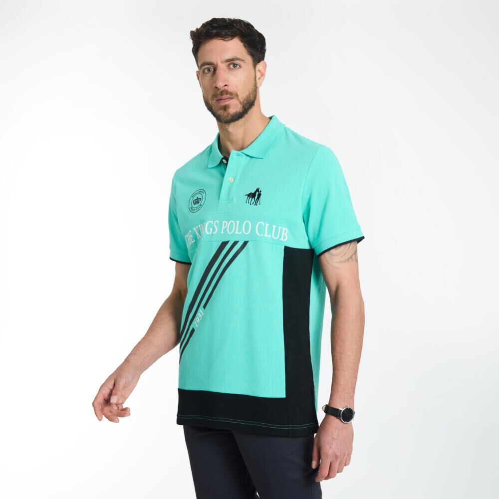 Polera Regular Manga Corta Hombre The King's Polo Club image number 2.0