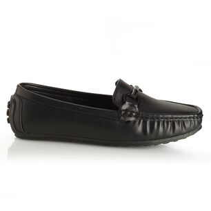 Mocas&iacute;n Mujer Via Uno Black