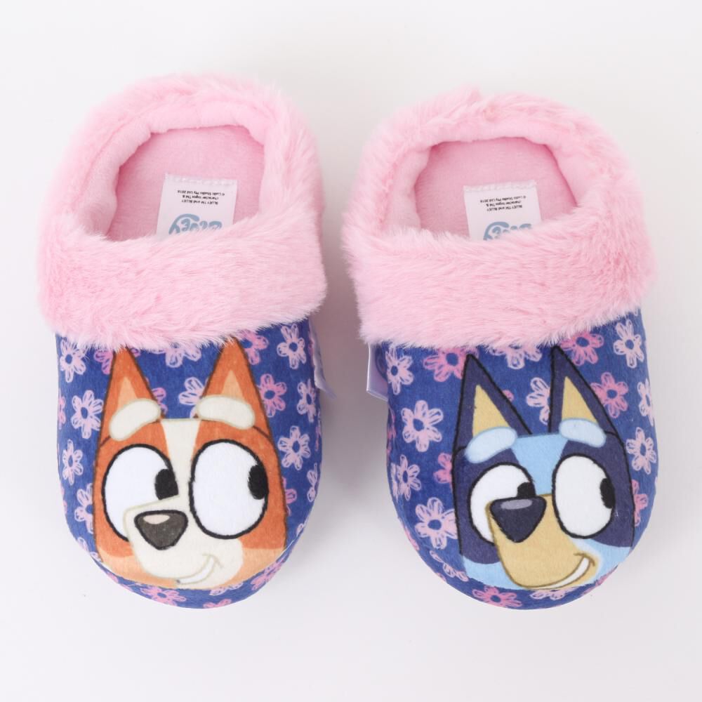 Pantuflas Ni&ntilde;a Bluey Bluey Rosado image number 4.0
