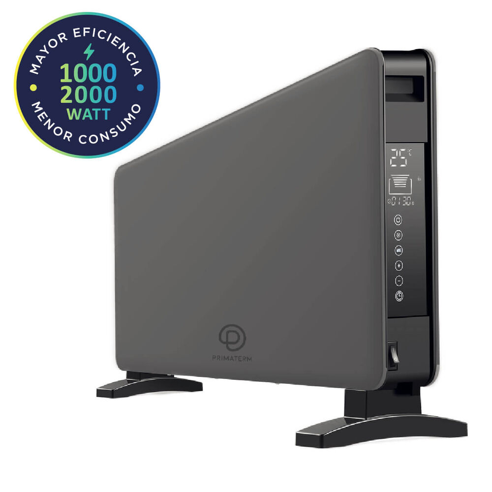 Radiador Calefactor Convector Wifi Digital Starlife 1000-2000w Antracita Primaterm image number 1.0