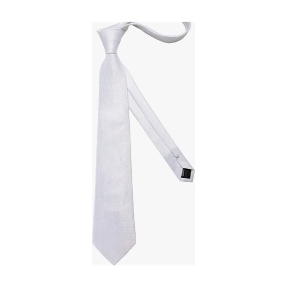 Corbatas Seda Hombres Blanco image number 2.0