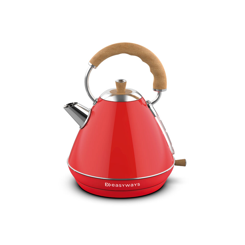 Hervidor Design Rojo 1,7 L Easyways image number 0.0