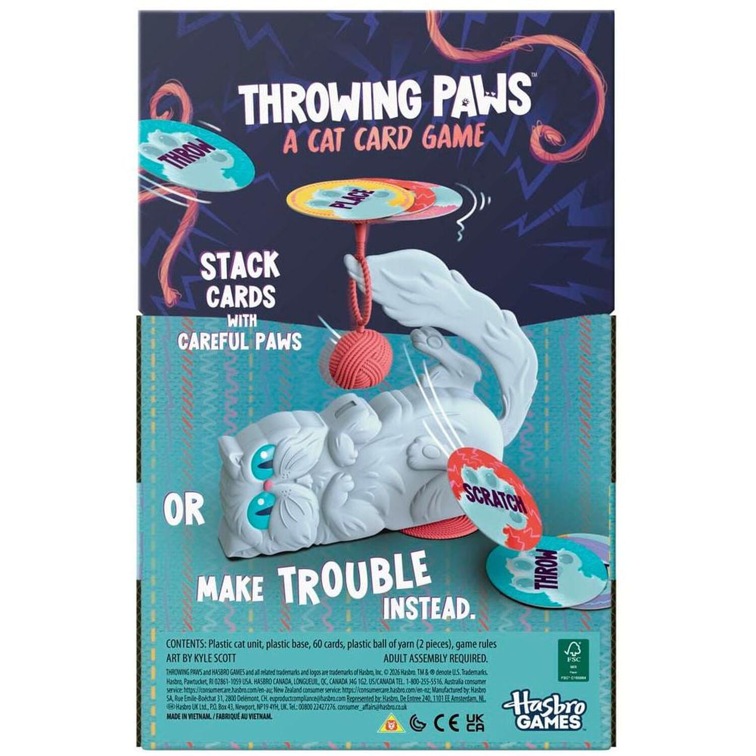 Juego De Mesa Hasbro Games Garras En Juego. image number 16.0