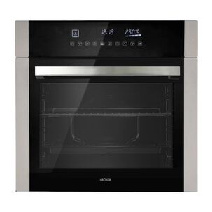 Horno Eléctrico Empotrable Grner Inox Touch Triple Vidrio 10f 60l